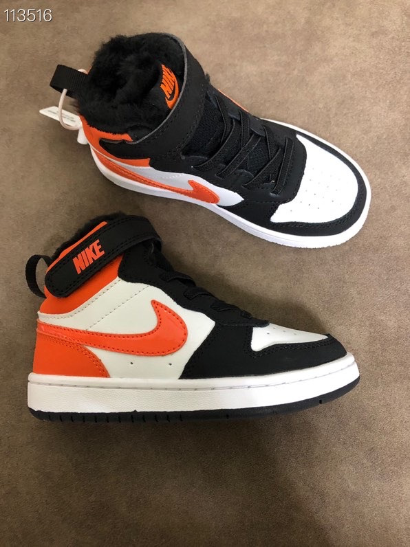 Nike_NIKE COURT BOROUGH MID2 Jun Air Force Gongzhong help boys and children_s sports shoes SIZE_ 22-35 yards-5cc0c3ef